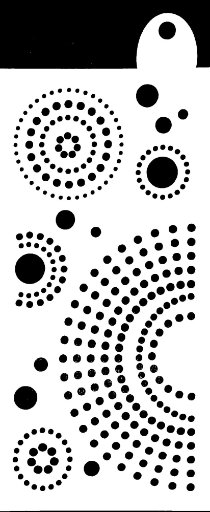 Stencil - Circle Dots (6x3 inch)